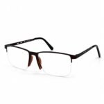 Optical-EV2K-0004 Premium Business Half Rim Eyeglass Frame - Image 2