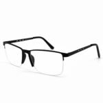 Optical-EV2K-0004 Premium Business Half Rim Eyeglass Frame - Image 5