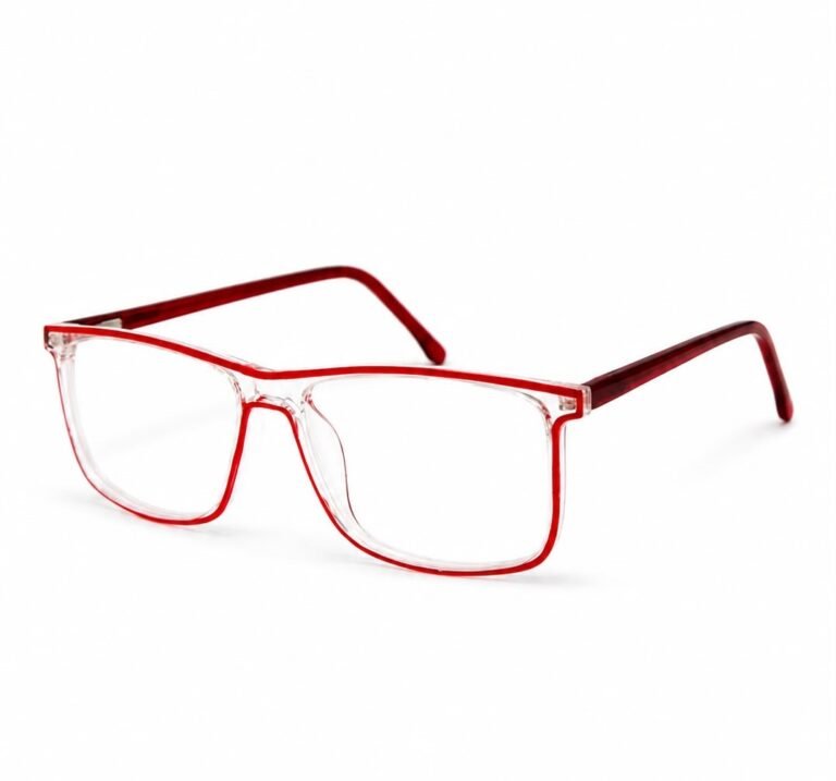 ACE TR01 Premium TR90 Crystal Black Rectangle Eyeglasses Bangladesh
