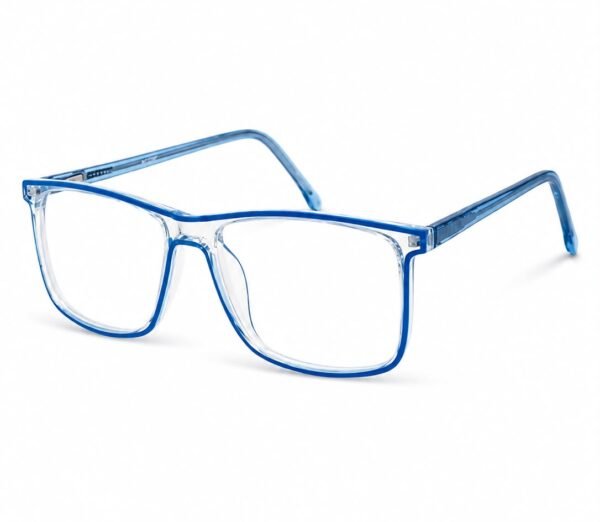 ACE TR01 Premium TR90 Crystal Blue Rectangle Eyeglasses Bangladesh