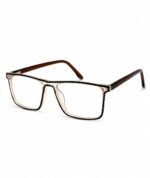 ACE TR02 Crystal Blue TR90 Rectangle Eyeglasses Frame for Men & Women - Image 2