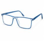 ACE TR02 Crystal Blue TR90 Rectangle Eyeglasses Frame for Men & Women - Image 3
