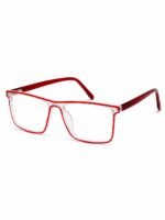 ACE TR02 Crystal Blue TR90 Rectangle Eyeglasses Frame for Men & Women - Image 4