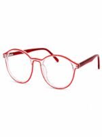ACE TR05 Blue Crystal TR90 Round Eyeglasses Front View