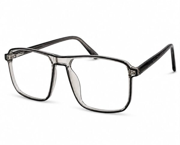 ACE TR06 Premium TR90 Rectangle Eyeglasses Smoke Black Bangladesh