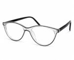 ACE TR08 Premium Women's Cat Eye Optical Frame Transparent Black TR90 Eyeglasses Bangladesh