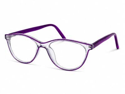 ACE TR08 Premium Women's Cat Eye Optical Frame Transparent Purple TR90 Eyeglasses Bangladesh