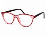 ACE TR08 Premium Women's Cat Eye Optical Frame Transparent Red TR90 Eyeglasses Bangladesh