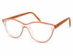 ACE TR08 Premium Women's Cat Eye Optical Frame Transparent Orange TR90 Eyeglasses Bangladesh
