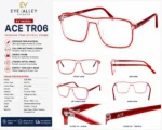 ACE TR06 Premium TR90 Rectangle Eyeglasses Bangladesh Infographic