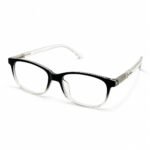 Optical-EV2K-0002 Premium TR Rectangle Optical Frame Crystal Clear Black