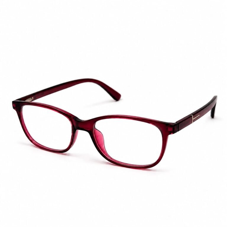 Optical-EV2K-0002 Premium TR Rectangle Optical Frame Crystal Wine