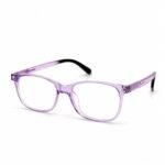 Optical-EV2K-0002 Premium TR Rectangle Optical Frame Crystal Purple