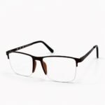 Optical EV2K-0010 Half Rim Rectangle Eyeglasses - Image 5