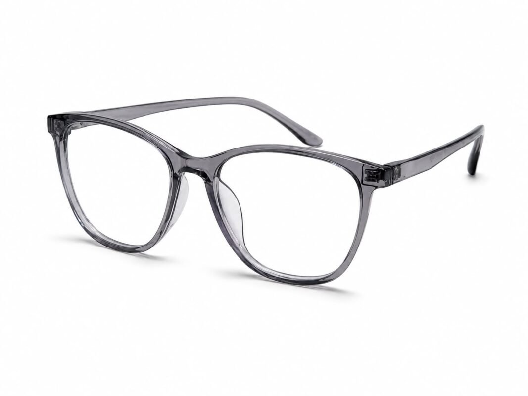 Titan PC 25079 Black Grey Square Eyeglasses Bangladesh