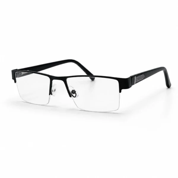Optical EV2K-0122 Premium Half Rim Rectangle Eyeglasses | EyeValley Bangladesh