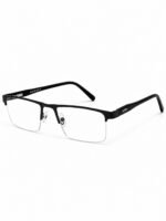 Optical EV2K-0136 Coffee Brown Half Frame Rectangle Eyeglasses | EyeValley - Image 3