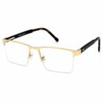 Optical EV2K-0137 Premium Half Rim Rectangle Eyeglasses for Men | EyeValley Bangladesh - Image 2