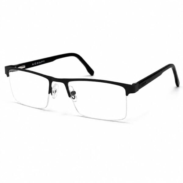 Optical EV2K-0139 Premium Half Rim Rectangle Eyeglasses for Men | EyeValley Bangladesh