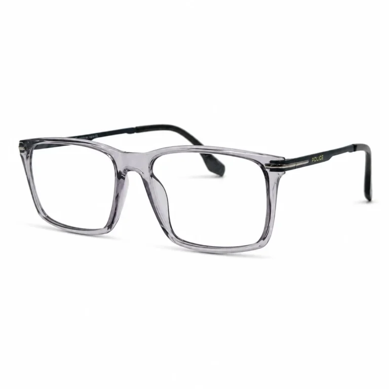 Eye Valley EV2K-0032 Classic Square Eyeglasses in Grey/Black