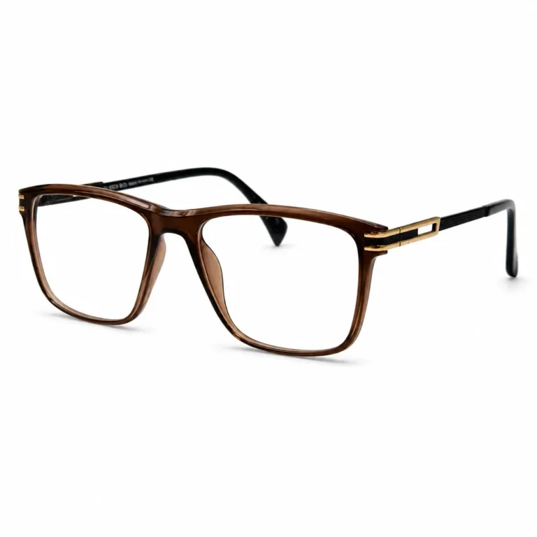 Eye Valley EV2K-0034 Classic Square Eyeglasses in Brown
