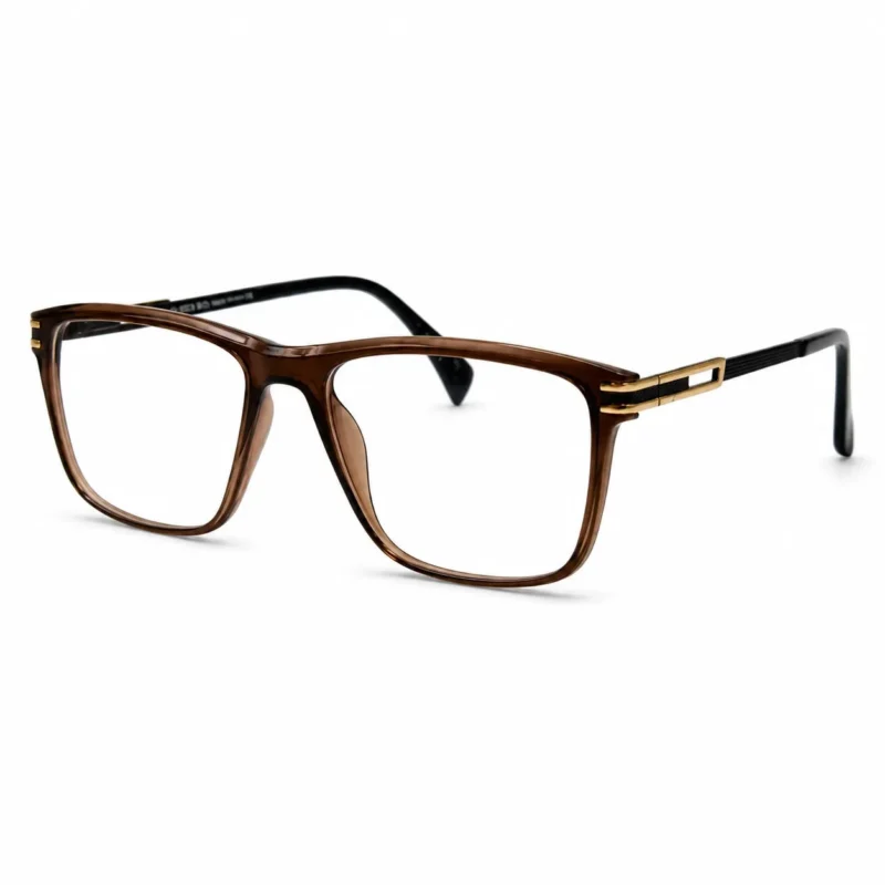 Eye Valley EV2K-0034 Classic Square Eyeglasses in Brown