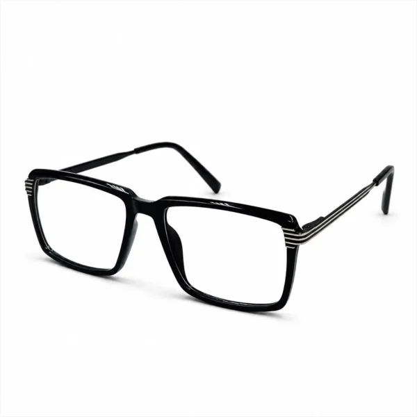 Eye Valley EV2K-0035 Bold Square Eyeglasses in Black