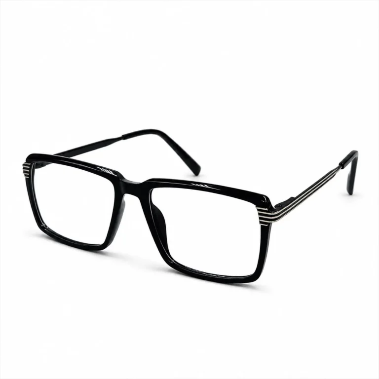 Eye Valley EV2K-0035 Bold Square Eyeglasses in Black