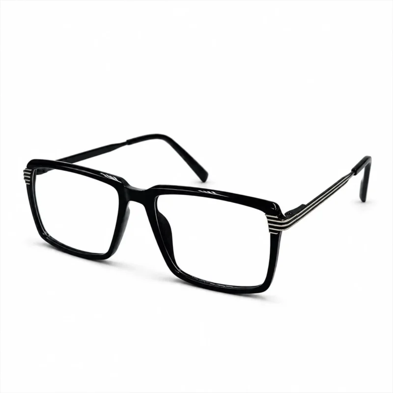 Eye Valley EV2K-0035 Bold Square Eyeglasses in Black