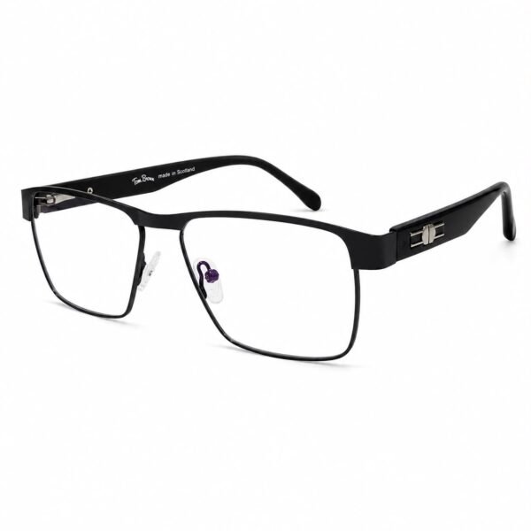 Eye Valley EV2K-0037 Flat-Top Square Eyeglasses in Matte Black