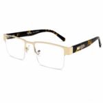 Optical EV2K-0140 Half-Rim Executive Metal Eyeglasses | Eye Valley - Image 2