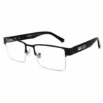 Optical EV2K-0140 Half-Rim Executive Metal Eyeglasses | Eye Valley
