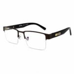 Optical EV2K-0140 Half-Rim Executive Metal Eyeglasses | Eye Valley - Image 3