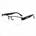 Optical EV2K-0140 Half-Rim Executive Metal Eyeglasses | Eye Valley - Image 4