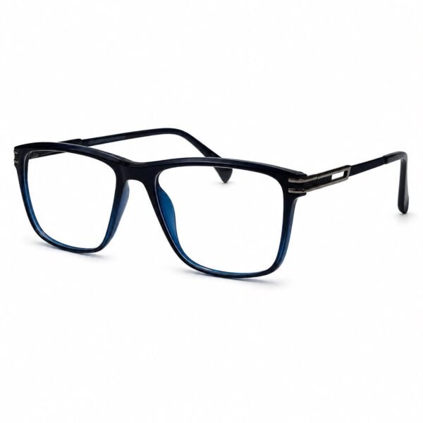 optical ev2k 0024 full rim square optical frame navy blue
