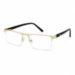 Optical EV2K-0127 Contemporary Rectangle Half Rim Daily Eyeglasses | Eye Valley
