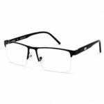 Optical-EV2K-0148 Premium Rimless Rectangle Optical Frame for Men | EyeValley Bangladesh - Image 4