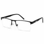 Optical-EV2K-0148 Premium Rimless Rectangle Optical Frame for Men | EyeValley Bangladesh - Image 5