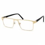 Optical EV2K-0110 Executive Rectangle Half Rim Daily Eyeglasses | Eye Valley - Image 3