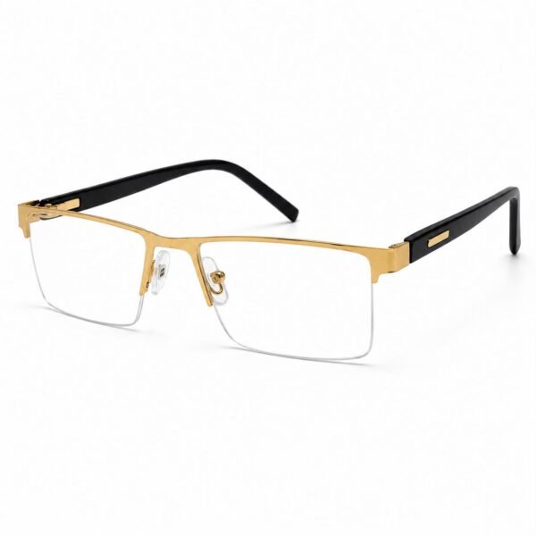 Optical EV2K-0119 Premium Half Rim Rectangle Eyeglasses | EyeValley Bangladesh