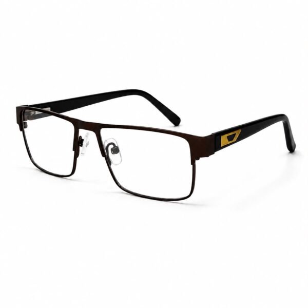 Optical EV2K-0102 Premium Half Rim Rectangle Eyeglasses | EyeValley Bangladesh