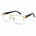 Optical EV2K-0102 Premium Half Rim Rectangle Eyeglasses | EyeValley Bangladesh - Image 2