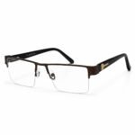 Optical EV2K-0121 Premium Half Rim Rectangle Eyeglasses | EyeValley Bangladesh - Image 2