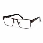 Optical EV2K-0104 Premium Full Rim Rectangle Metal Eyeglasses | EyeValley Bangladesh - Image 3