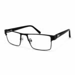 Optical EV2K-0104 Premium Full Rim Rectangle Metal Eyeglasses | EyeValley Bangladesh - Image 4