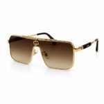 Sunglass EV2K-0003 Luxury Oversized Shield UV400 Sunglasses | Eye Valley - Image 3