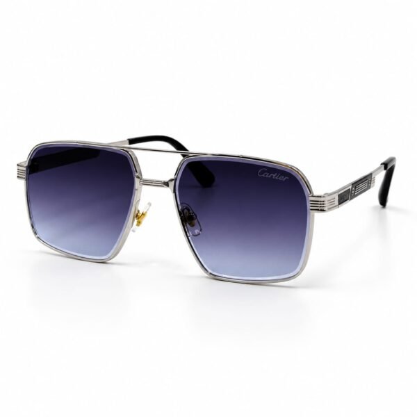Sunglass EV2K-0012 Executive Double-Bridge Square UV400 Sunglasses | Eye Valley