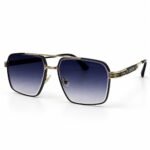 Sunglass EV2K-0015 Premium UV400 Square Aviator Sunglasses – Stylish Metal Frame | EyeValley Bangladesh - Image 3