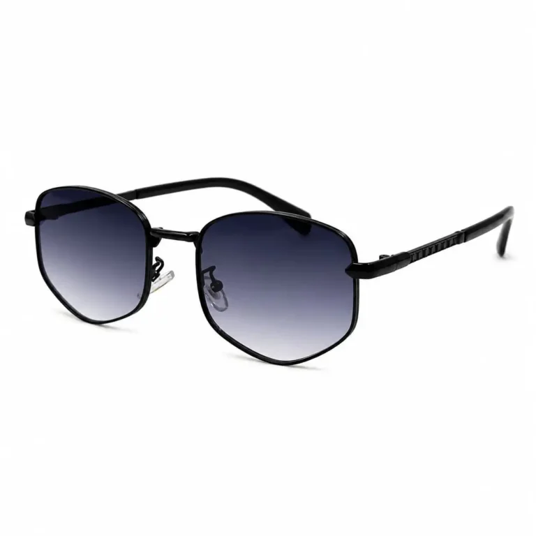 Eye Valley EV2K-0018 Bold Geometric Sunglasses in Black