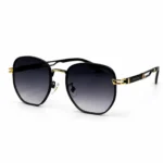 Eye Valley EV2K-0024 Bold Geometric Eyeglasses in Black/Gold